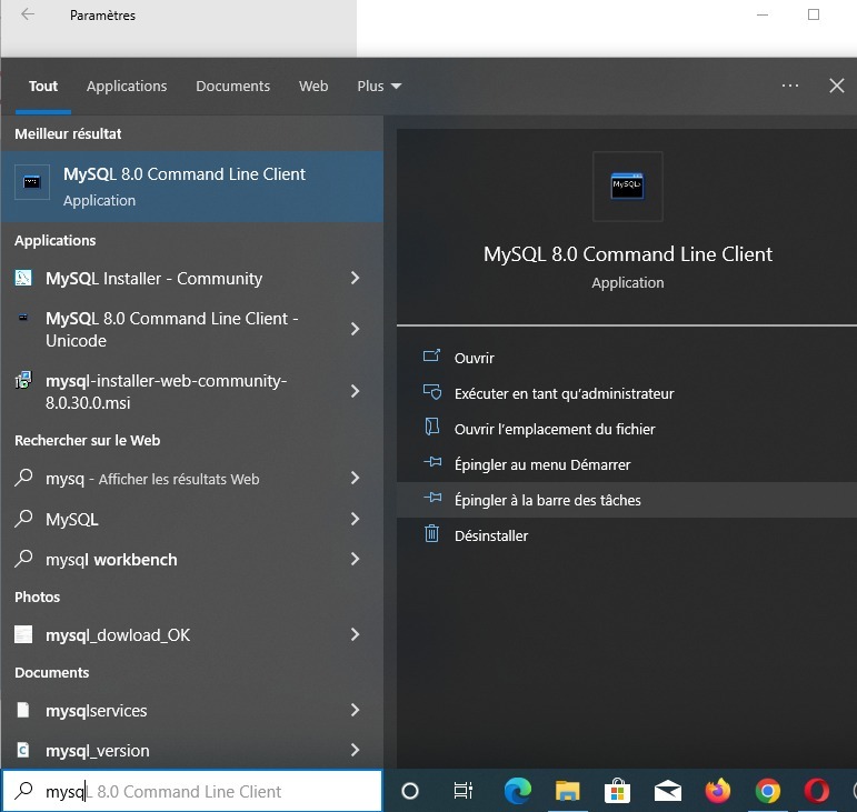 MySQL Command Line Client