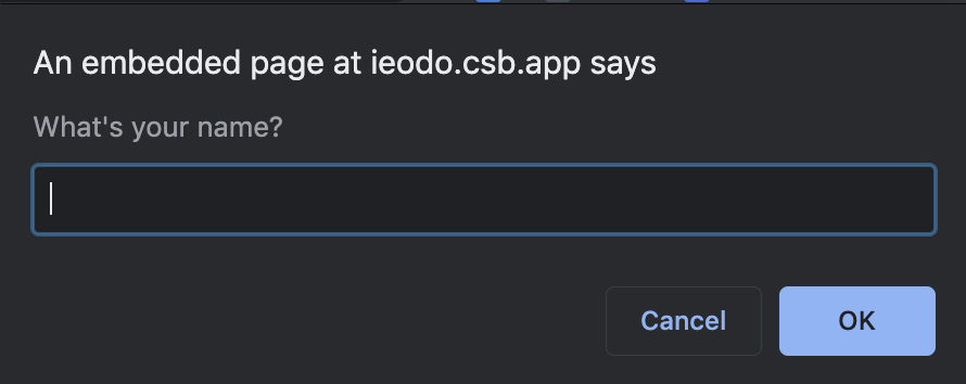 prompt screenshot