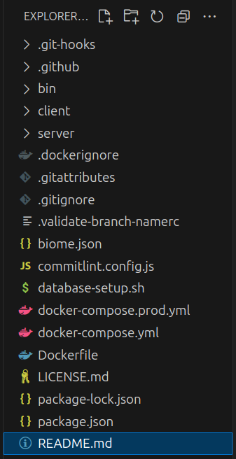 structure des dossiers