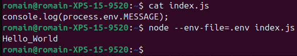 node --env-file=.env index.js